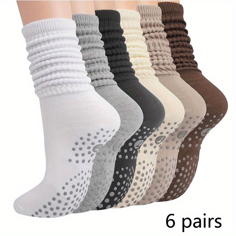 Medias Para Pilates Y Yoga - 1/3 Kaus Kaki Yoga Double Stack,